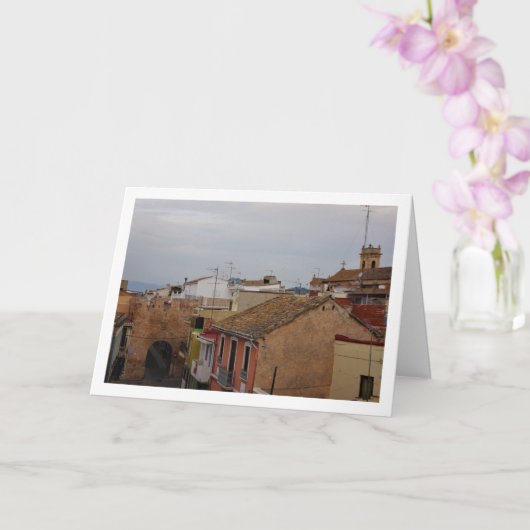 Carte Benisanó Portrait, Valence Espagne, Espagne (Orchidée)