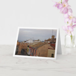 Carte Benisanó Portrait, Valence Espagne, Espagne