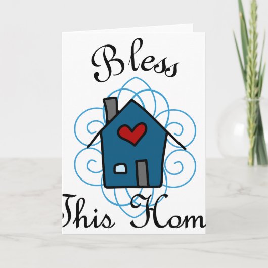 Carte Bénissez-vous cette maison (Devant)