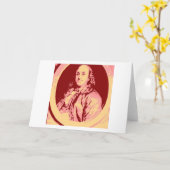 Carte Benjamin Franklin (Fleur jaune)