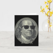 Carte Benjamin Franklin Le Benjamin C'est Tout (Fleur jaune)