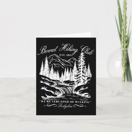 Carte Bennet Randonnée Club (Devant)