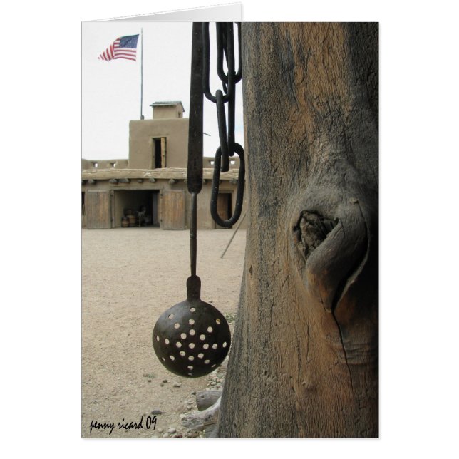Carte Bents Old Fort (Devant)