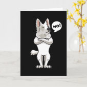 Carte Berbère Berger Blanc Suisse (Fleur jaune)