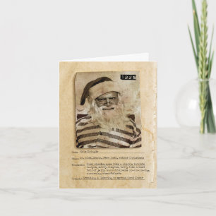 Carte Berceau de Santa Joke