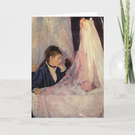 Carte Berceau par Berthe Morisot (Devant)