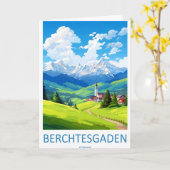 Carte Berchtesgaden 2 (Fleur jaune)