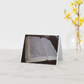 Carte Bereavement Card (Fleur jaune)