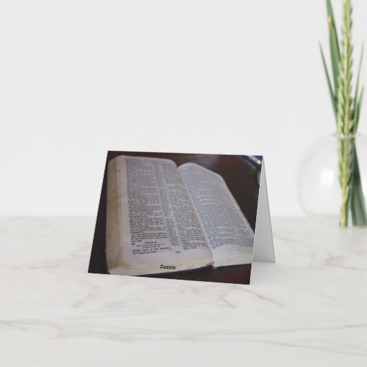 Carte Bereavement Card (Dos)