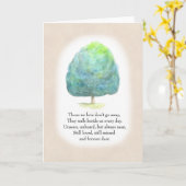 Carte Bereavement Sympathie ceux que nous aimons ne disp (Fleur jaune)