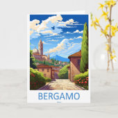 Carte Bergame 1 (Fleur jaune)