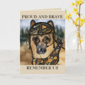 CARTE BERGER ALLEMAND  (Fleur jaune)