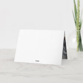 Carte Berger Allemand Laisser Neige Noël (Dos)