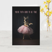 Carte Berger allemand Saint-Valentin (Fleur jaune)