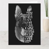 Carte Berger allemand Vous ne croyez pas qu'ils ont des (Devant)