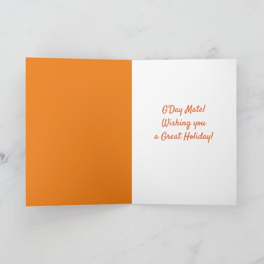 Carte Berger australien (Intérieur)