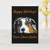 Carte Berger australien (Fleur jaune)