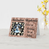 Carte Berger australien (Fleur jaune)