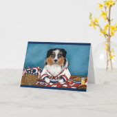 Carte Berger australien (Fleur jaune)