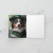 Carte berger australien saint patrick (Intérieur)