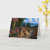 Carte Berger belge Tervuren (Fleur jaune)