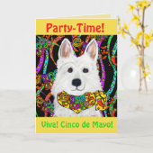 Carte Berger Blanc Allemand (Fleur jaune)