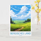 Carte Bergisches Land 1 (Fleur jaune)