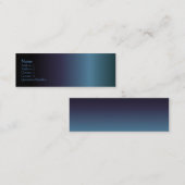 Carte Beribboned de profil (Devant / Derrière)