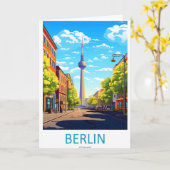 Carte Berlin 1 (Fleur jaune)