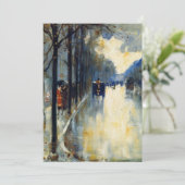 Carte Berlin Street à la fin de l'automne, (Debout devant)