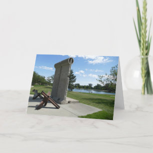 Carte Berlin Wall, Rapid City, SD -