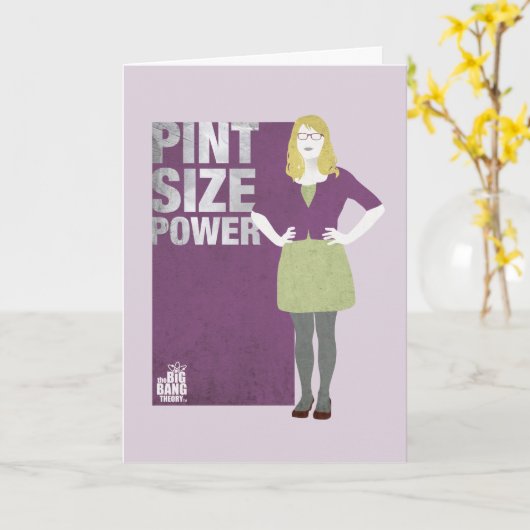 Carte Bernadette | Puissance de la taille des pintes (Fleur jaune)