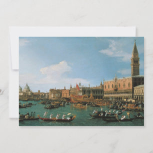 Carte Bernardo Bellotto - Ascension, Venise