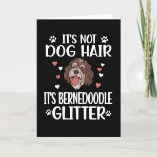 Carte Bernedoodle Amoureux des chiens Bernedoodle Maman 