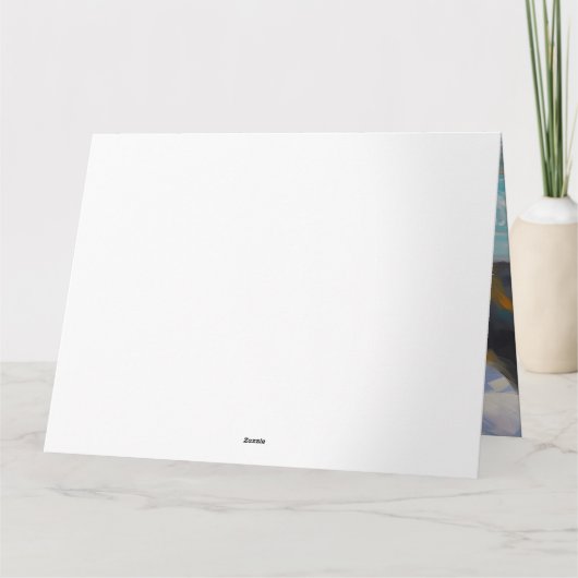 Carte Bernese Mountain Beach Surf Paining (Dos)