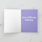 Carte Bernese Mountain Dog Anniversaire (Intérieur)