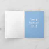 Carte Bernese Mountain Dog Fête des Pères (Intérieur)