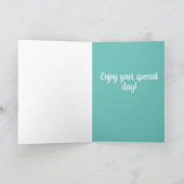 Carte Bernese, Saint Bernard, Leonberger Anniversaire (Intérieur)