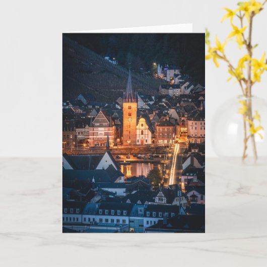 Carte Bernkastel-Kues (Fleur jaune)