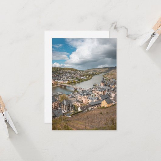 Carte Bernkastel-Kues (Devant/Arrière en situation)