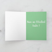 Carte Bernois sur mesure Saint Bernard Pâques (Intérieur)