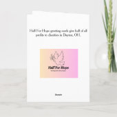 Carte Berries Thank You Card (Dos)