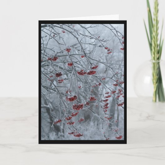 Carte "Berry Christmas" (Devant)