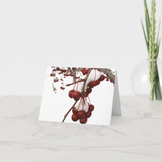 Carte Berry Neige (Devant)