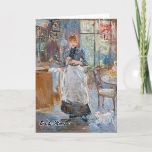 Carte Berthe Morisot - Dans la salle à manger