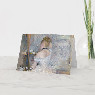 Carte Berthe Morisot - Femme à sa Toilette