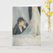 Carte Berthe Morisot, Impressionnisme Vintage (Fleur jaune)
