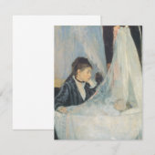 Carte Berthe Morisot, Impressionnisme Vintage (Devant / Derrière)