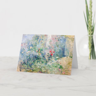 Carte Berthe Morisot - Le jardin à Bougival