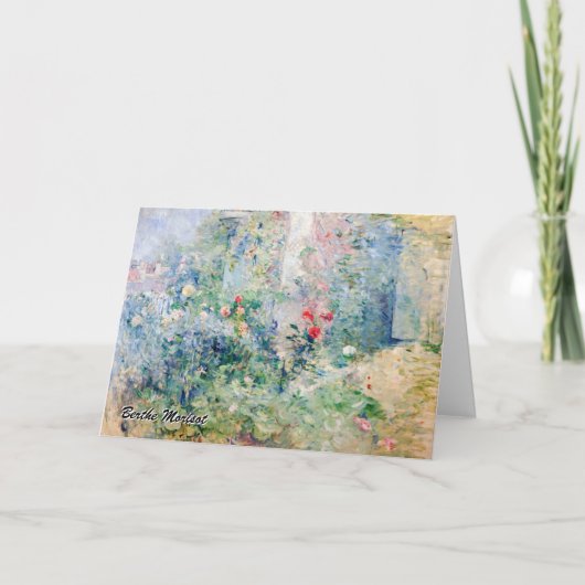 Carte Berthe Morisot - Le jardin à Bougival (Devant)